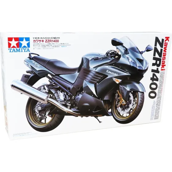 Tamiya Kawasaki ZZR1 1400 1:12 Byggesæt