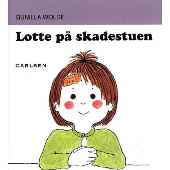 Lotte på skadestuen - Carlsen børnebog