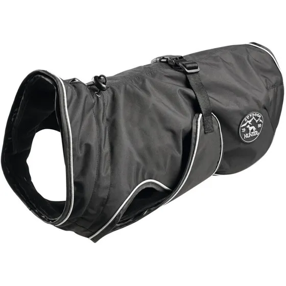 Hunter Uppsala 2-i-1 Vinterjakke til hunden - Antracit/Sort