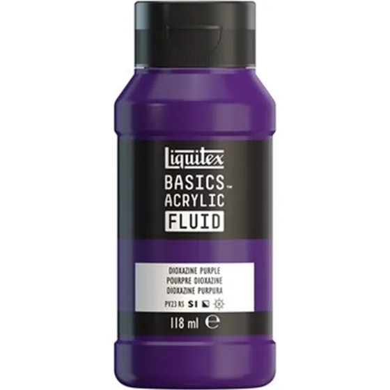 Liquitex Basics Fluid Akryl, Dioxazine Purple 118 ml