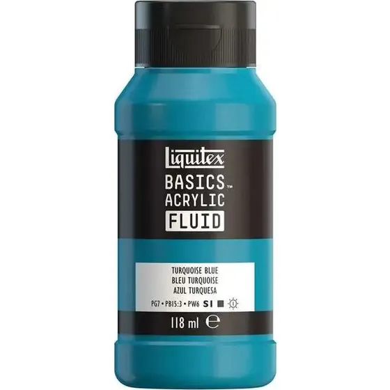 Liquitex Basics Fluid Akrylmaling 118ml Turquoise Blue