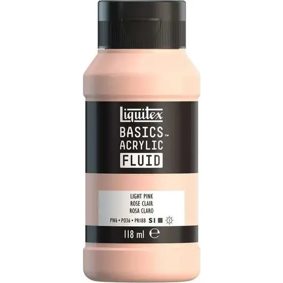 Liquitex Basics Fluid Akrylmaling Light Pink 118 ml