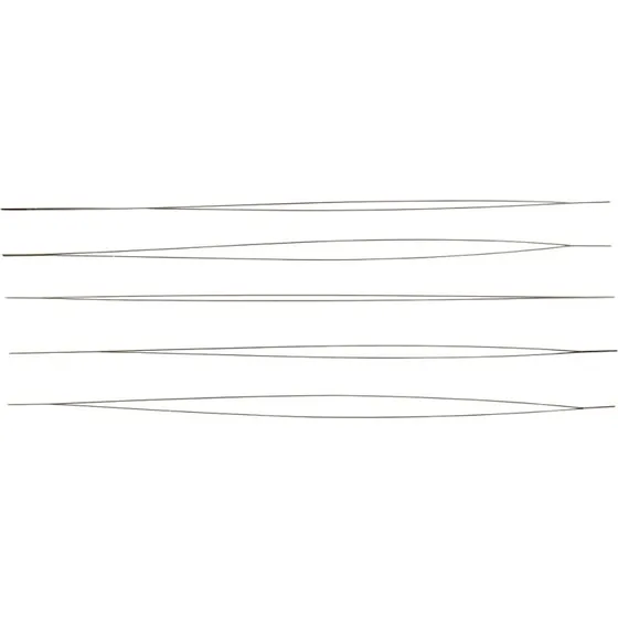 Creativ Company Smykkenål 12 cm, 0,25 mm, 5 stk.