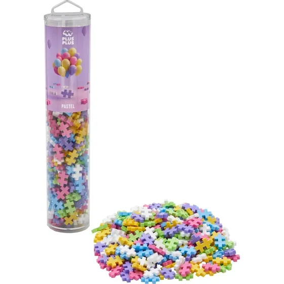 Plus-Plus Pastel Mix Tube 240 stk