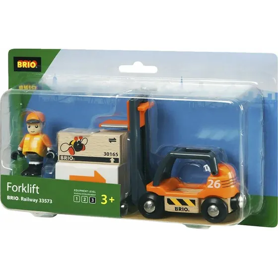 BRIO 33573 Gaffeltruck – Løft og flyt gods med magnet