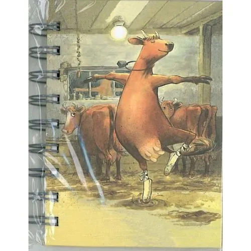 Mor Muh - Notesbog med Spiralryg, A6