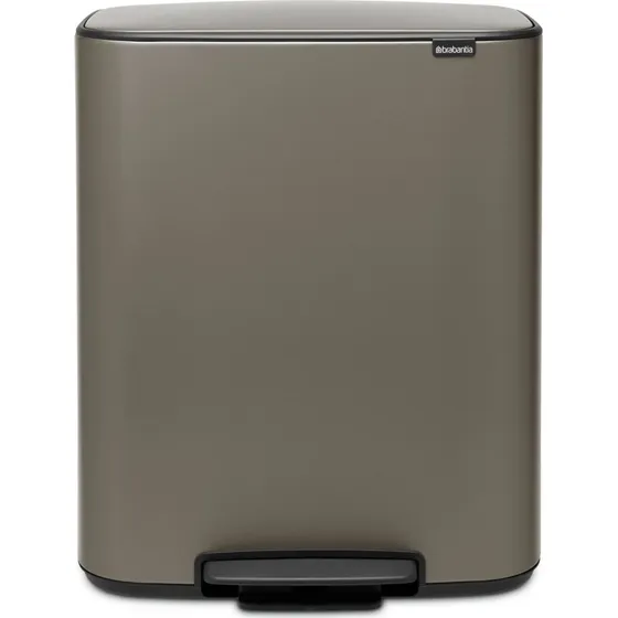 Brabantia Bo Pedalspand 60 L Platinum