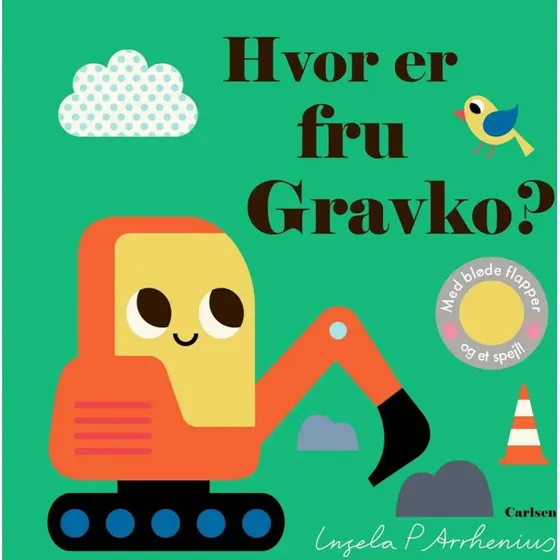 Ingela P. Ar - Hvor er fru Gravko? Børnebog med flapper og spejl