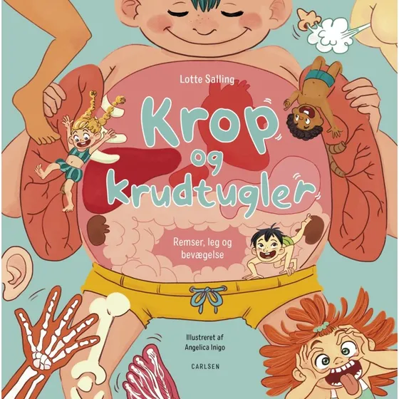 Krop og krudtugler – sjov bog om kroppen for børn