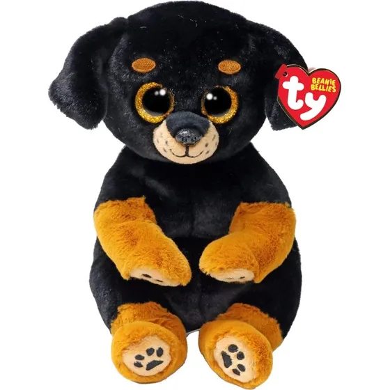 TY Randi Rottweiler Beanie Boos, 15 cm