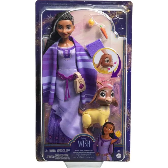 Disney Princess Wish Asha af Rosas Rejsepakke Dukke