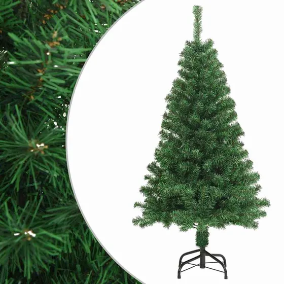 PVC Kunstigt Juletræ 150 cm Grønt med Tykke Grene