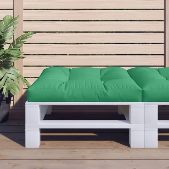 vidaxL pallehynde 70x70x12 cm grøn