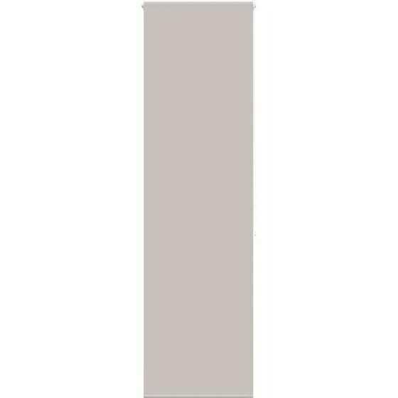 vidaXL Bruserullegardin 80x240 cm, Lysegrå, Stofbredde 76 cm