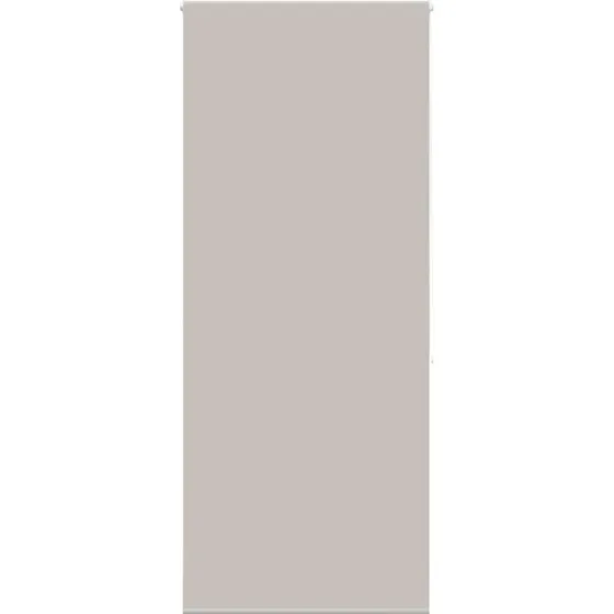 vidaXL Bruserullegardin 110x240 cm, lysegrå, stofbredde 106 cm