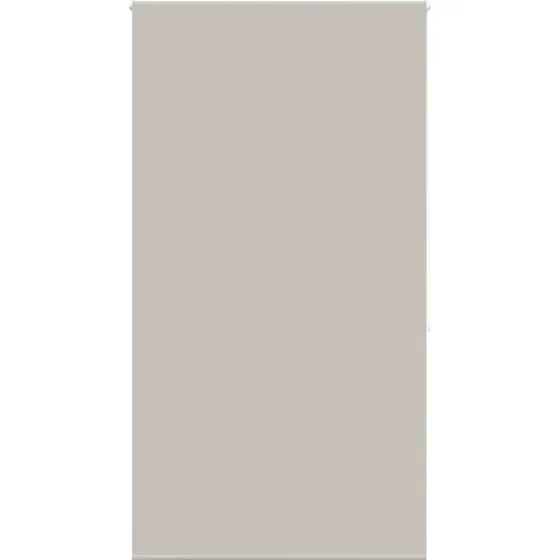 vidaXL Bruserullegardin 120x240 cm, 116 cm stofbredde, lysegrå