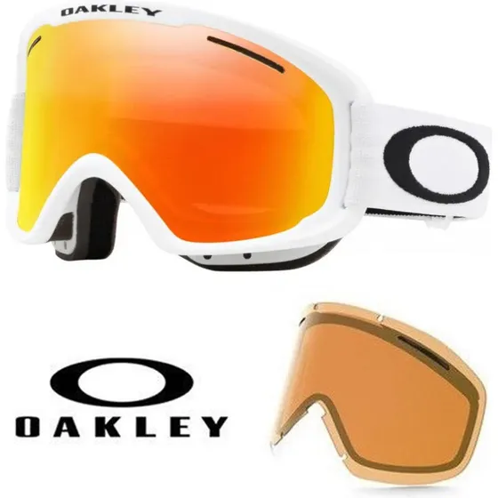Oakley O-Frame 2.0 Pro M Matte White – Fire Iridium & Persimmon