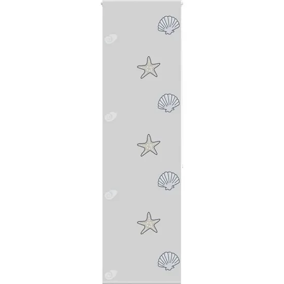 vidaXL Bruserullegardin 60x240 cm, stofbredde 56 cm