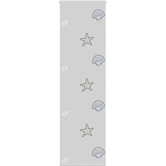vidaXL Bruserullegardin 70x240 cm, stofbredde 66 cm