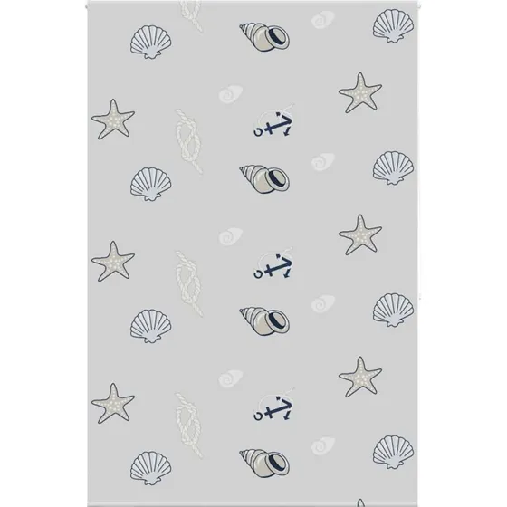 vidaXL Bruserullegardin 160x240 cm, PEVA, 156 cm stofbredde