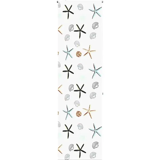 vidaXL Bruserullegardin 60x240 cm, Skaldyr, PEVA