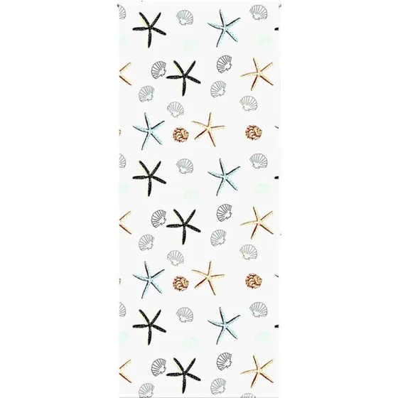 vidaXL Bruserullegardin 100x240 cm, stofbredde 96 cm, skaldyr