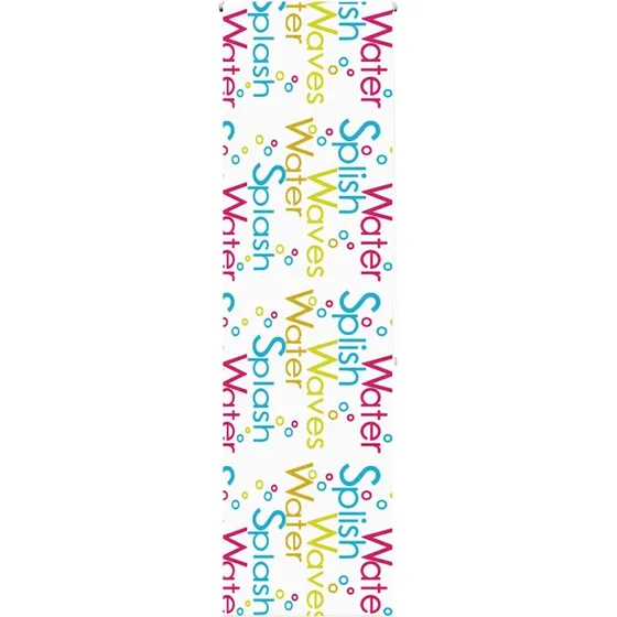 vidaXL Bruserullegardin 60x240 cm, stofbredde 56 cm, vandafvisende PEVA