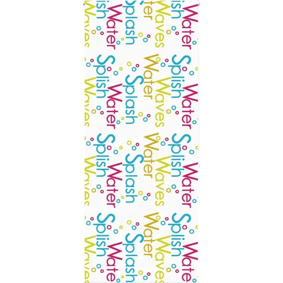 vidaXL Bruserullegardin 100x240 cm, stofbredde 96 cm