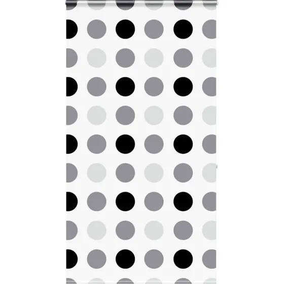 vidaXL Bruserullegardin 140x240 cm, stofbredde 136 cm, med kassette