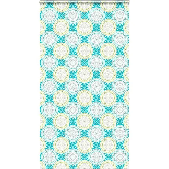 vidaXL Bruserullegardin 130x240 cm, stofbredde 126 cm, med kassette