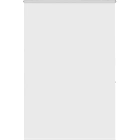 vidaXL Bruserullegardin 160x240 cm, hvid, med kassette