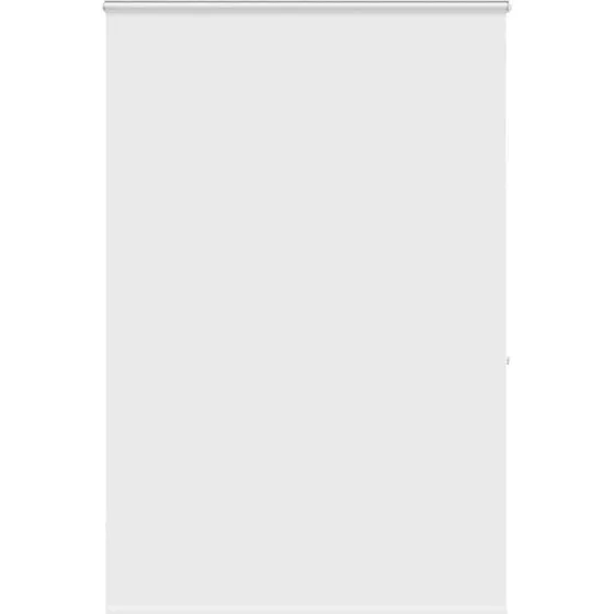 vidaXL Bruserullegardin 150x240 cm, hvid, med kassette, stofbredde 146 cm