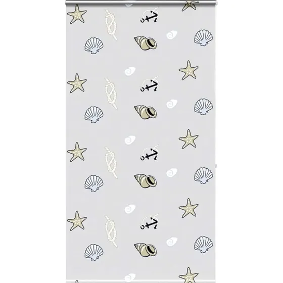vidaXL Bruserullegardin med kassette 140x240 cm, stofbredde 136 cm