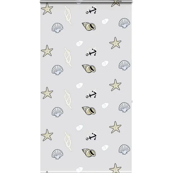 vidaXL Bruserullegardin med kassette 130x240 cm, stofbredde 126 cm