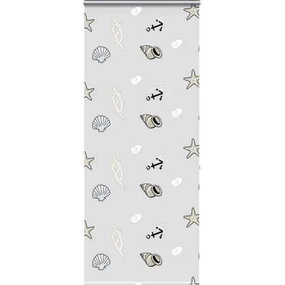 vidaXL Bruserullegardin med kassette 100x240 cm, stofbredde 96 cm