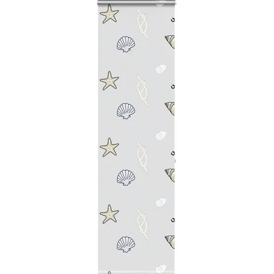 vidaXL Bruserullegardin med kassette 80x240 cm, stofbredde 76 cm