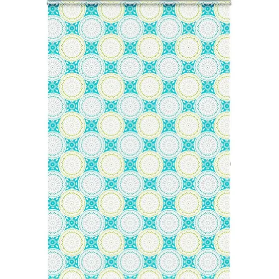vidaXL Bruserullegardin 160x240 cm, stofbredde 156 cm, med kassette
