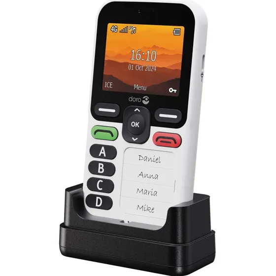 Doro Leva X10 Hvid/Sort