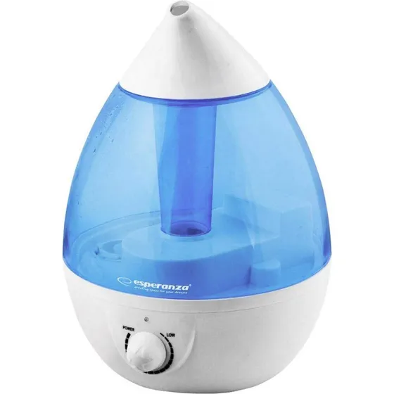 Esperanza EHA005 Luftfugter med 7-farvet LED-belysning, 2,6 l tank