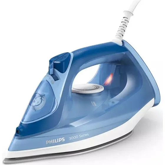Philips DST3031/20 Dampstrygejern 2400W, Blå/Hvid