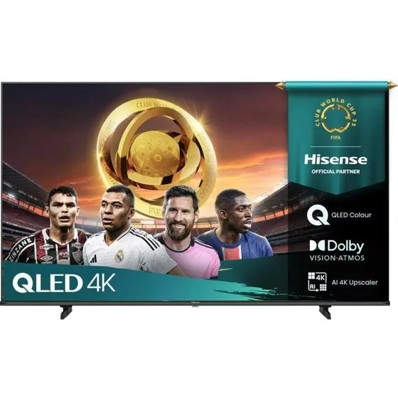 Hisense 43E7Q 43" QLED Smart TV, 4K UHD, Sort
