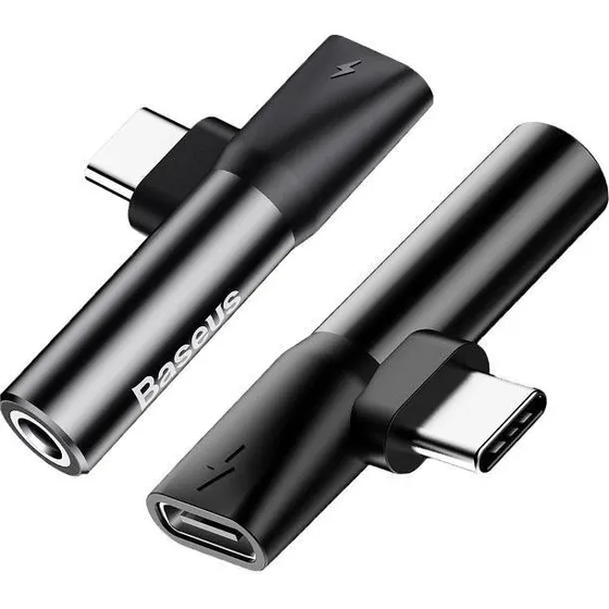 Baseus CATL41-01 USB-C til 3,5 mm Adapter, Sort