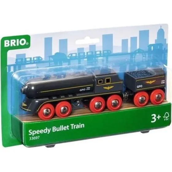 Brio World 33697 High Speed Train – Manuelt lokomotiv for børn fra 3 år