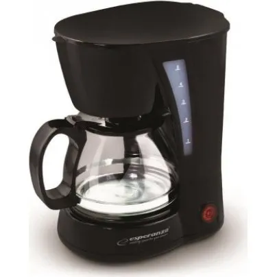 Esperanza Kaffemaskine EKC006, 0,6 L, Sort