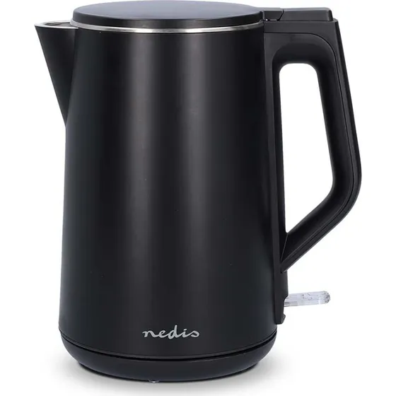 Nedis Elkedel 1,5 l Sort 360° Skjult Varmeelement