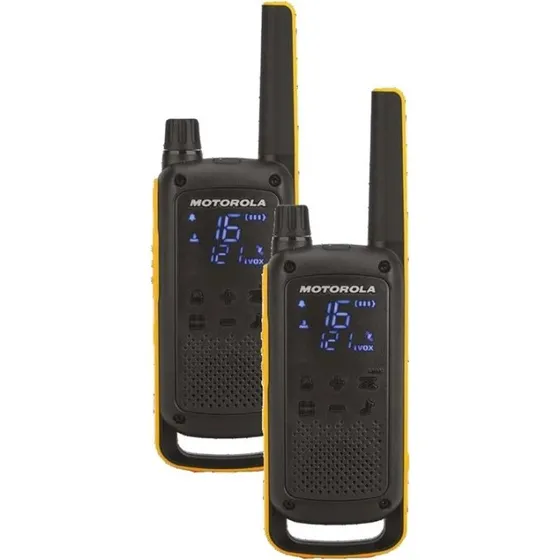 Motorola Talkabout T82 Extreme Twin Pack 16 kanaler sort/orange