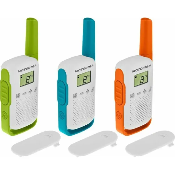 Motorola Talkabout T42 3-stk. Walkie Talkie - Multifarvet