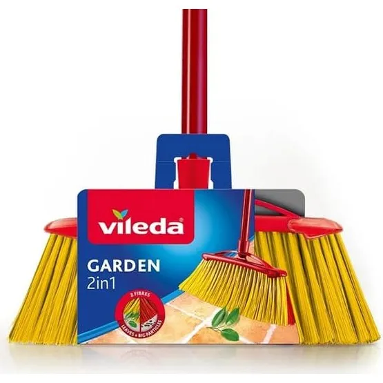 Vileda 2-i-1 Havebørste BHP HIC 5140 Rød/Yellow