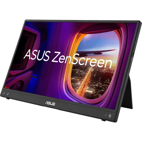 ASUS ZenScreen MB16AHV 15,6" FHD bærbar skærm, sort