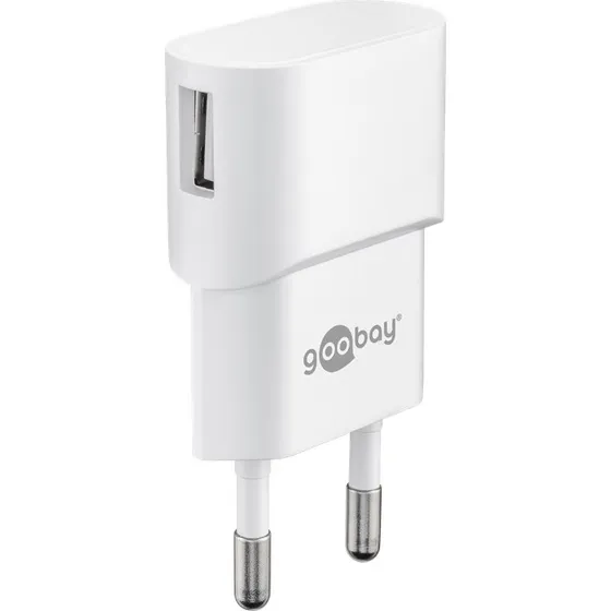 Goobay USB-A oplader 5 W hvid